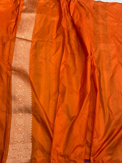 Banarasi Minakari Pure Silk Brocade Saree