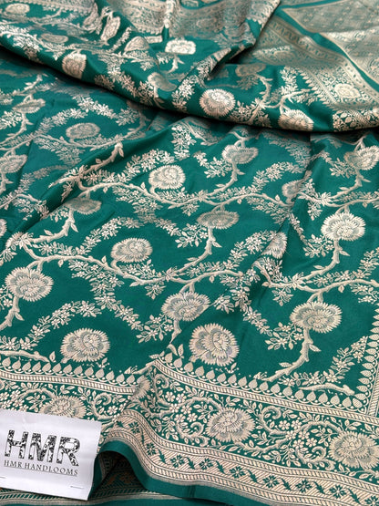 Banarasi Pure Katan Silk Saree | Pure Silk | Cutwork Technique | Banarasi Katan Silk Saree