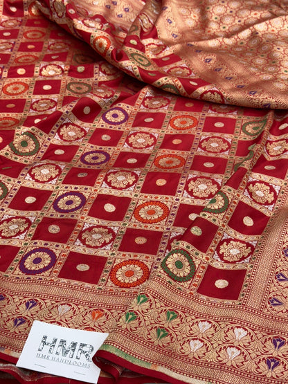 Banarasi Minakari Pure Silk Saree