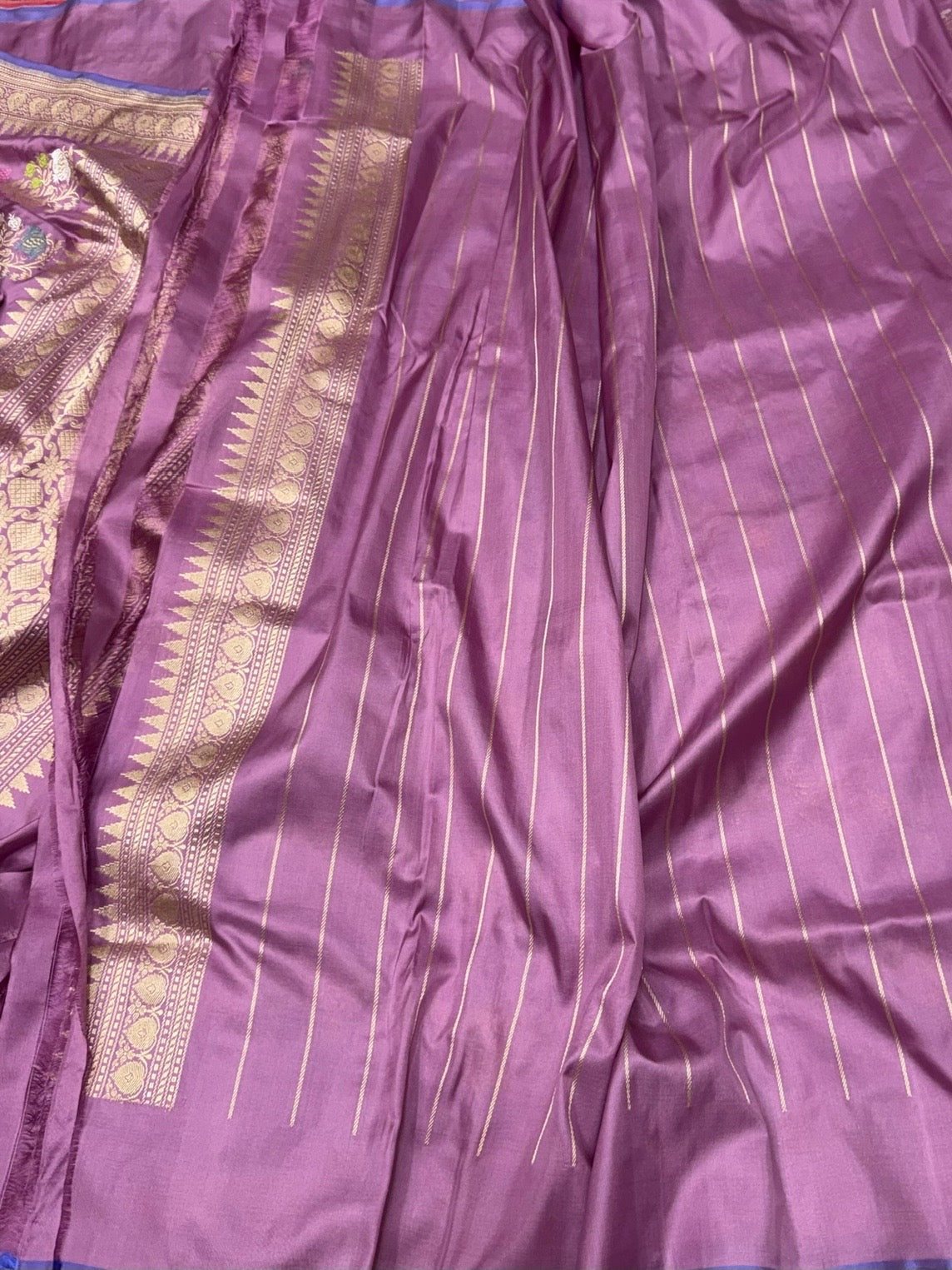 Gajiri Pink Handwoven Pure Banarasi Silk Saree