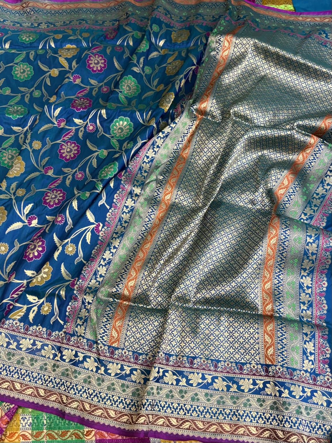Banarasi Minakari Pure Katan Silk Saree