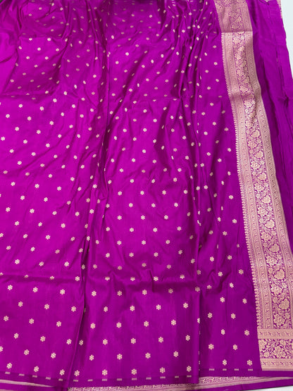 Banarasi Pure Katan Silk Saree | Pure Silk | Cutwork Technique | Banarasi Katan Silk Saree