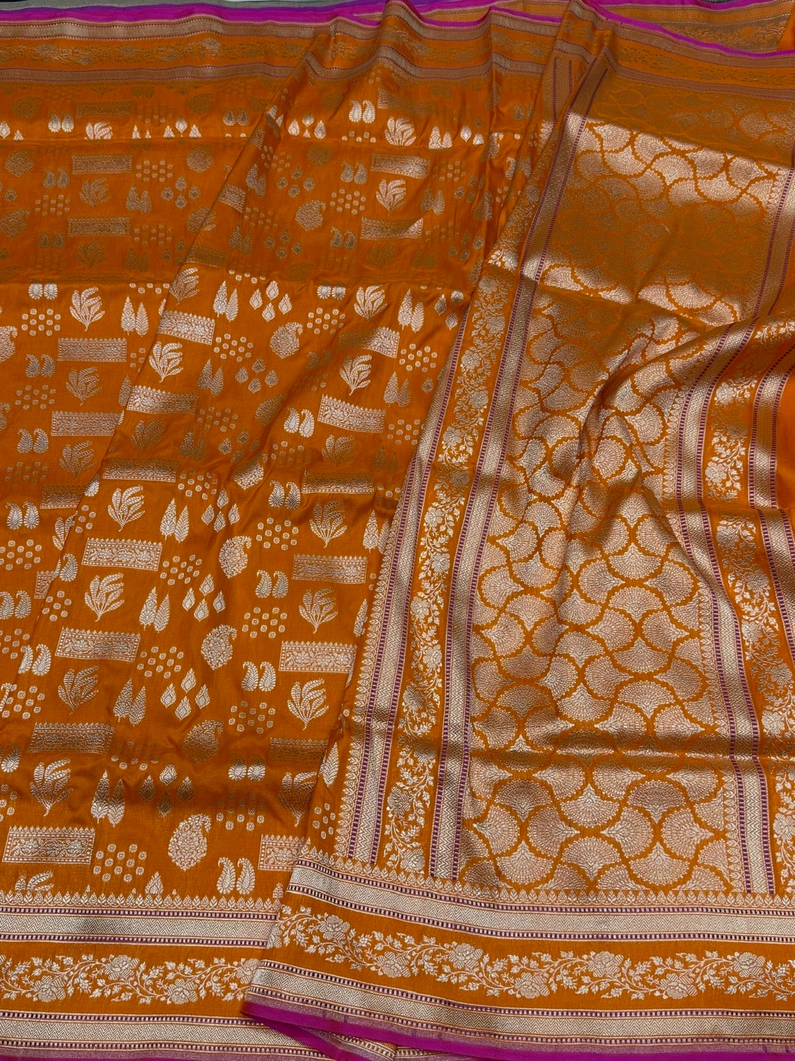 Banarasi Pure Katan Silk Saree | Pure Silk | Cutwork Technique | Banarasi Katan Silk Saree