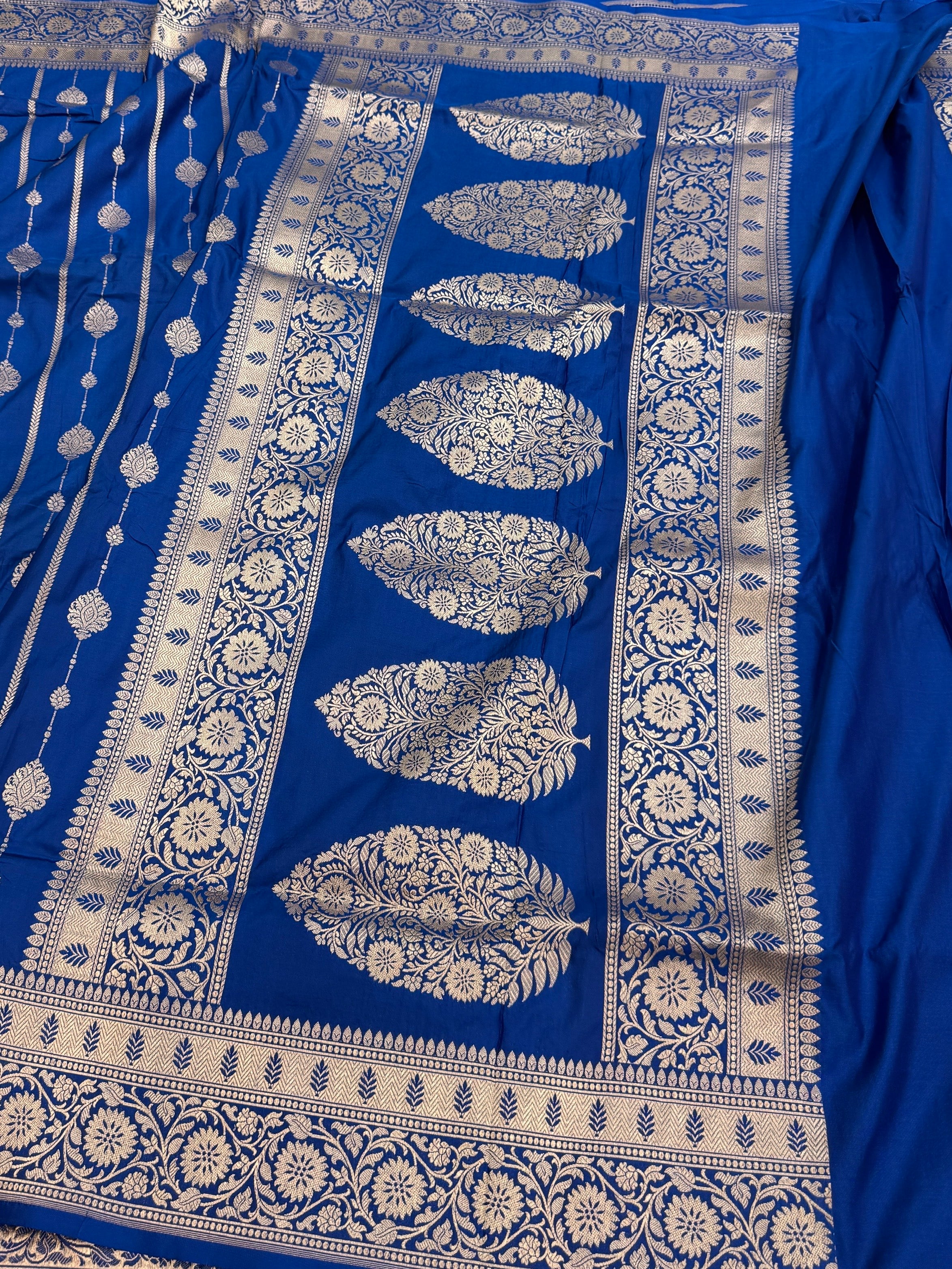Banarasi Pure Katan Silk Saree | Pure Silk | Cutwork Technique | Banarasi Katan Silk Saree