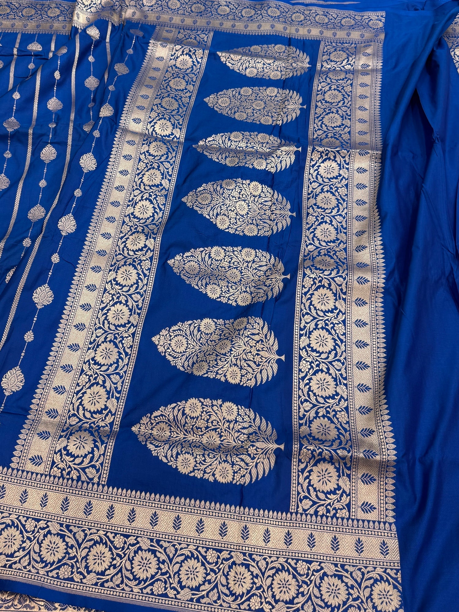 Banarasi Pure Katan Silk Saree | Pure Silk | Cutwork Technique | Banarasi Katan Silk Saree