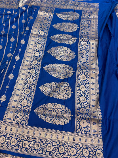 Banarasi Pure Katan Silk Saree | Pure Silk | Cutwork Technique | Banarasi Katan Silk Saree