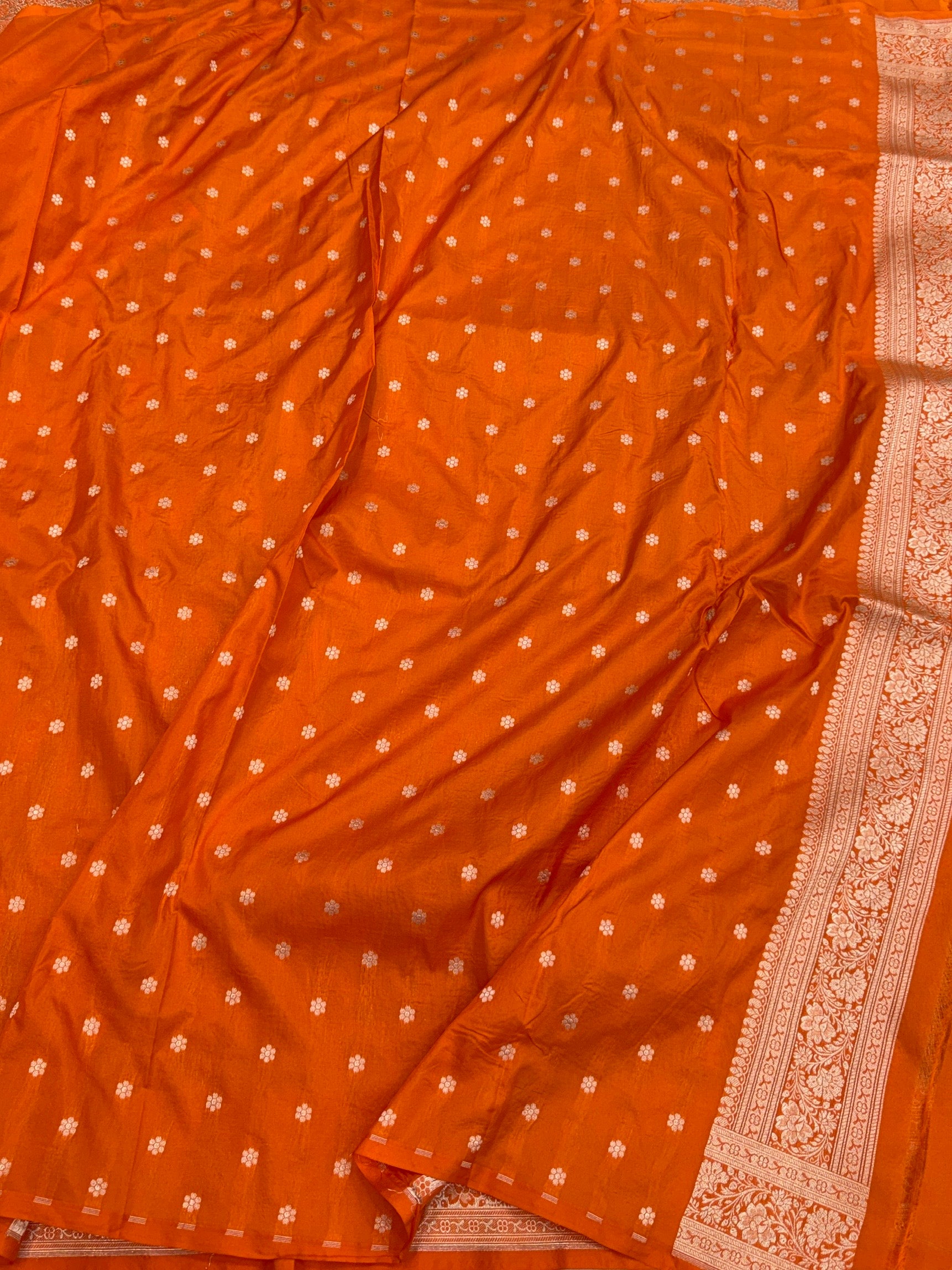 Banarasi Pure Katan Silk Saree | Pure Silk | Cutwork Technique | Banarasi Katan Silk Saree