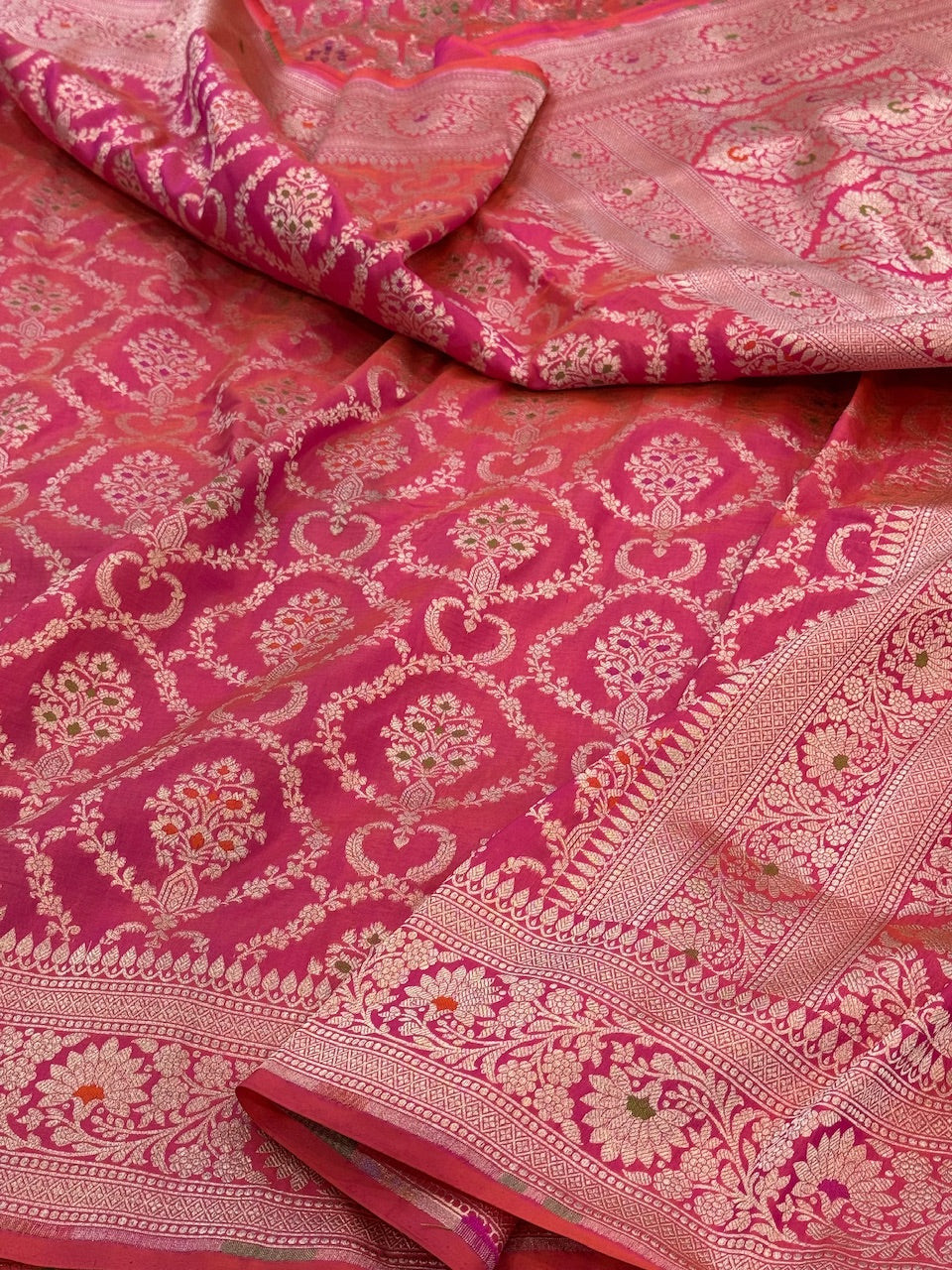 Banarasi Minakari Pure Silk Saree