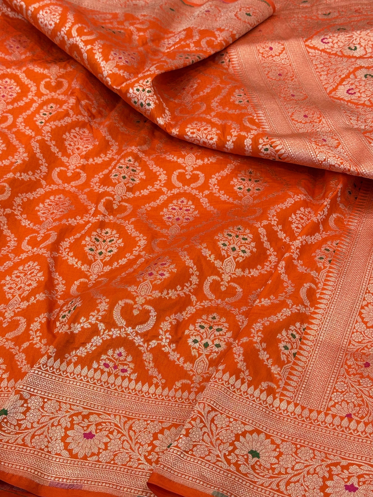 Banarasi Minakari Pure Silk Saree