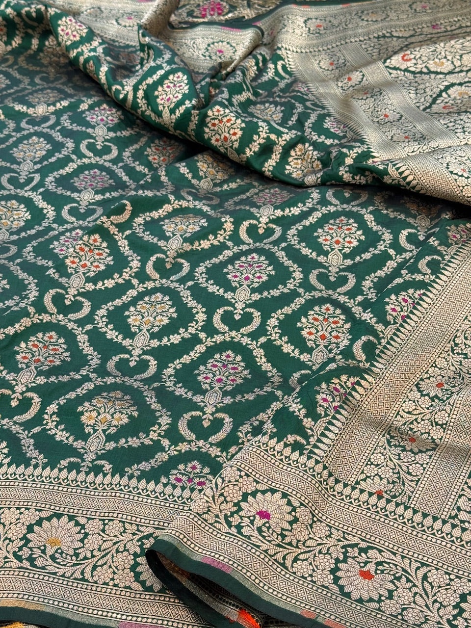 Banarasi Minakari Pure Silk Saree