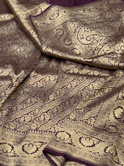 Pure Silk Brocade Saree