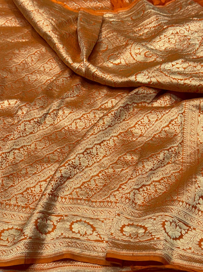 Pure Silk Brocade Saree