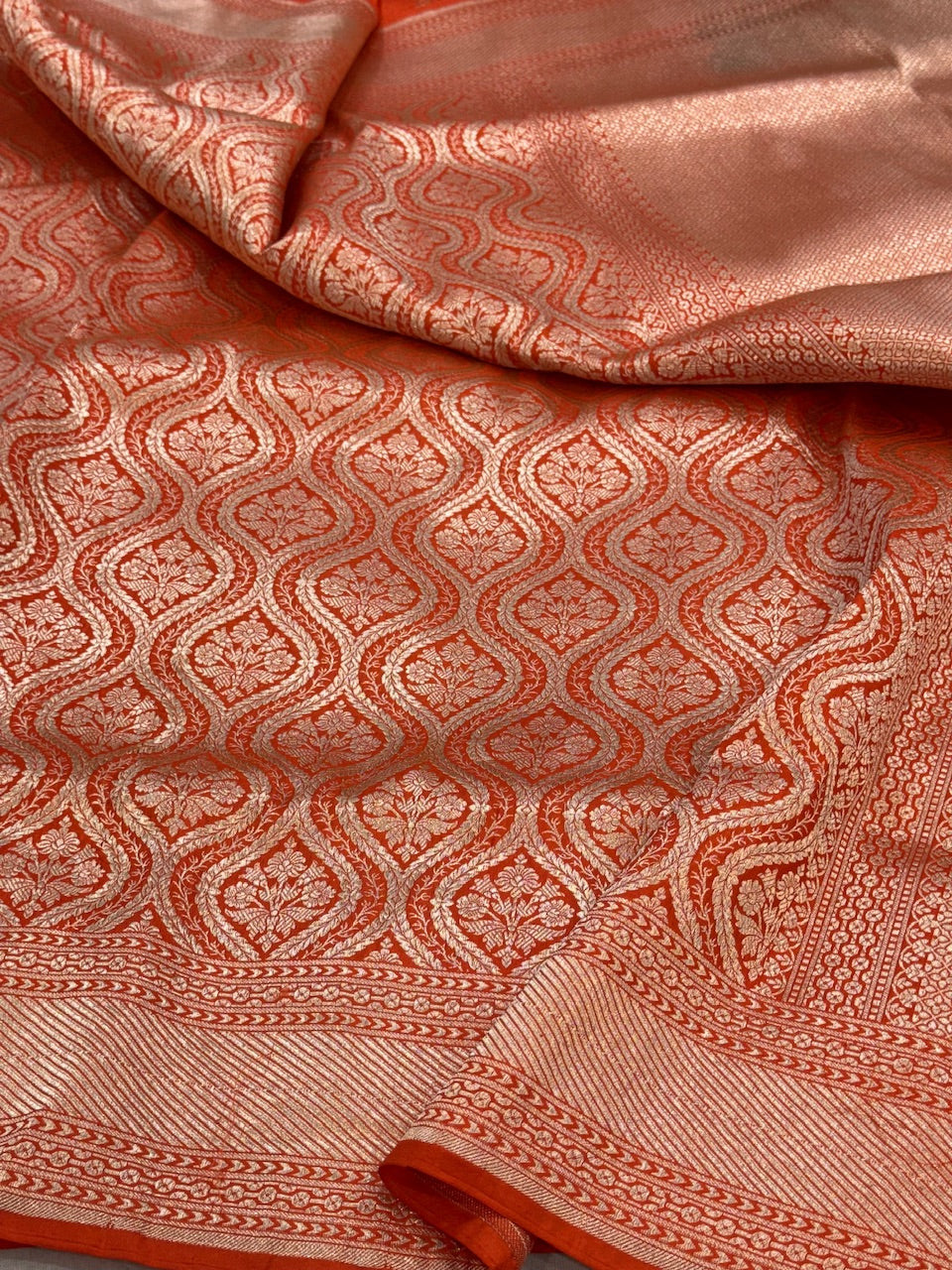 Banarasi Pure Silk Brocade Saree