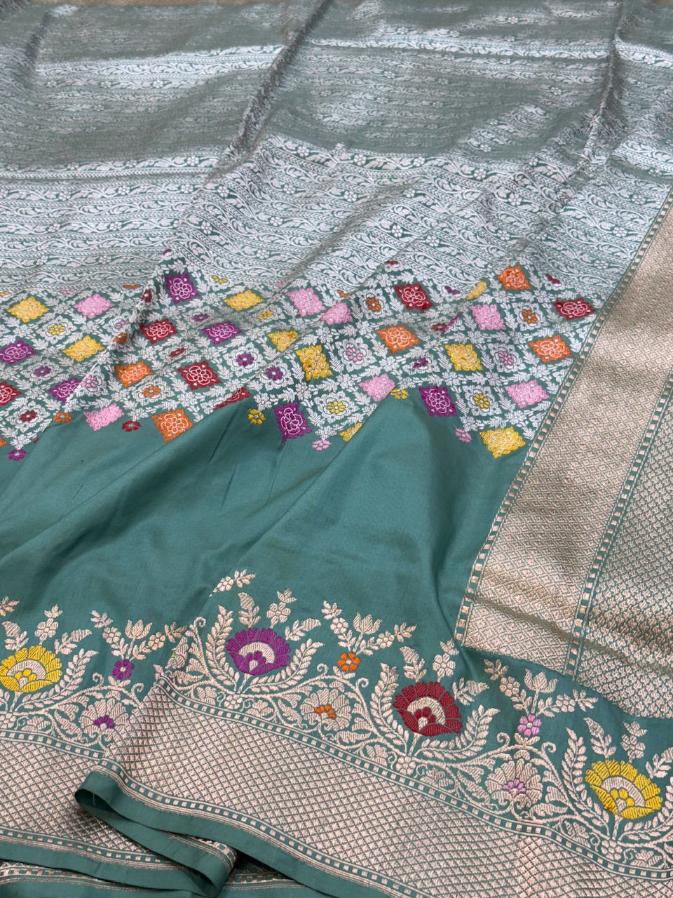 Handwoven Banarasi Pure Silk Saree