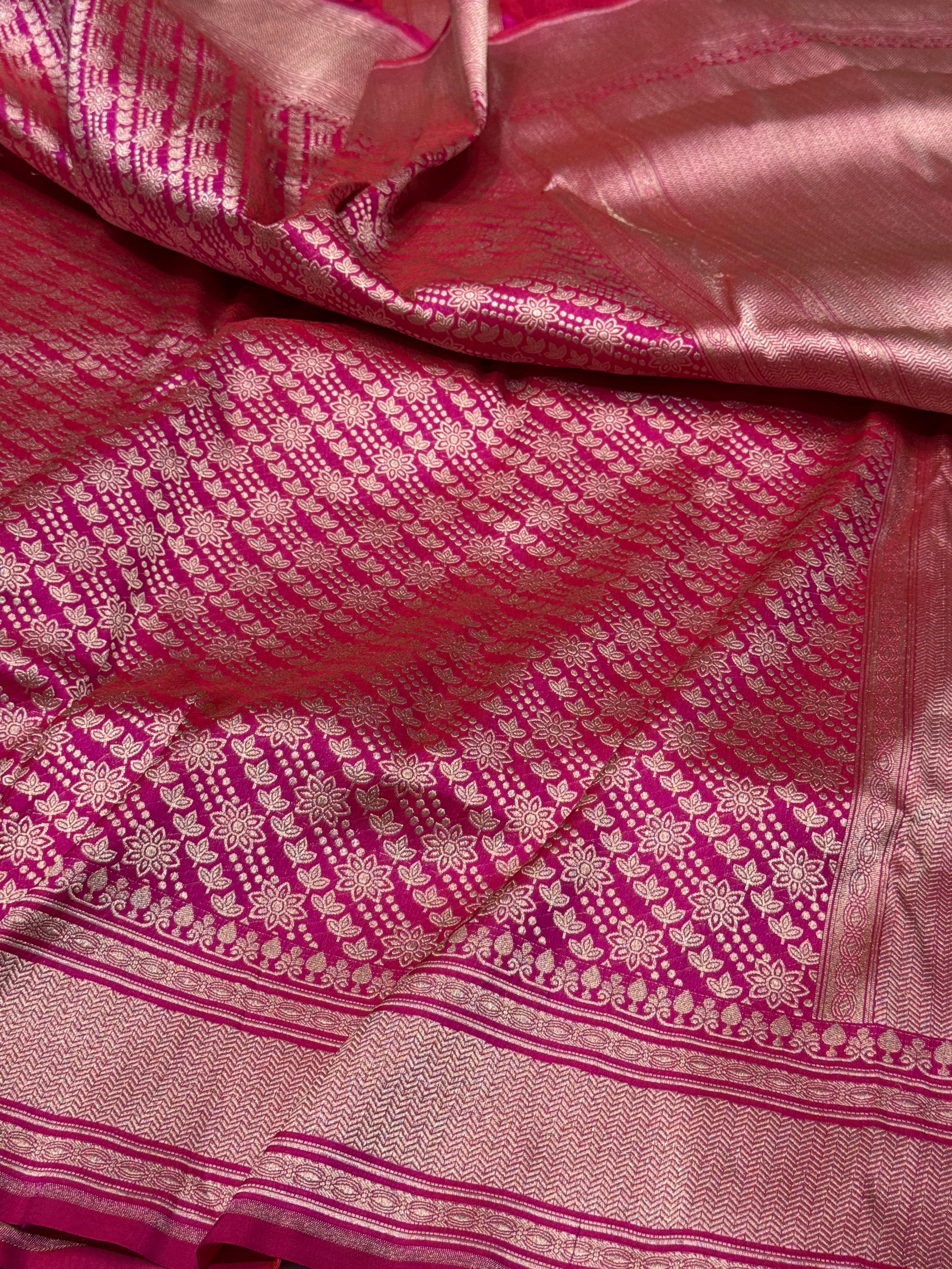 Banarasi Pure Silk Brocade Saree