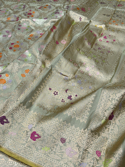 Handwoven Pure Banarasi Silk Saree