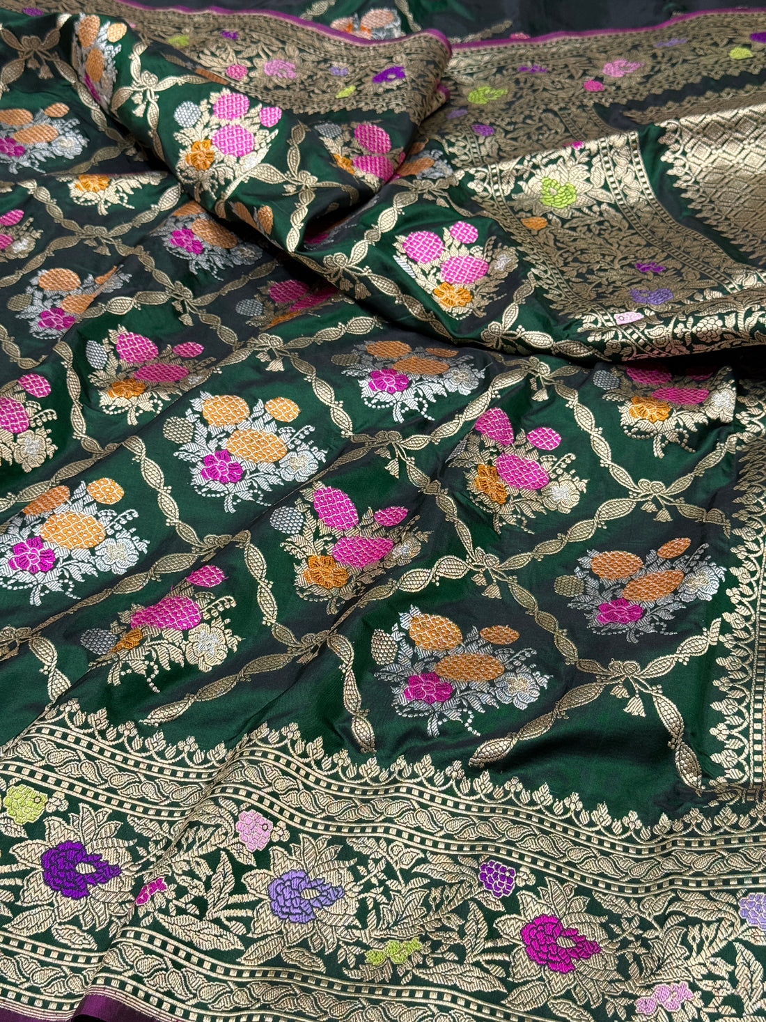 Handwoven Pure Banarasi Silk Saree