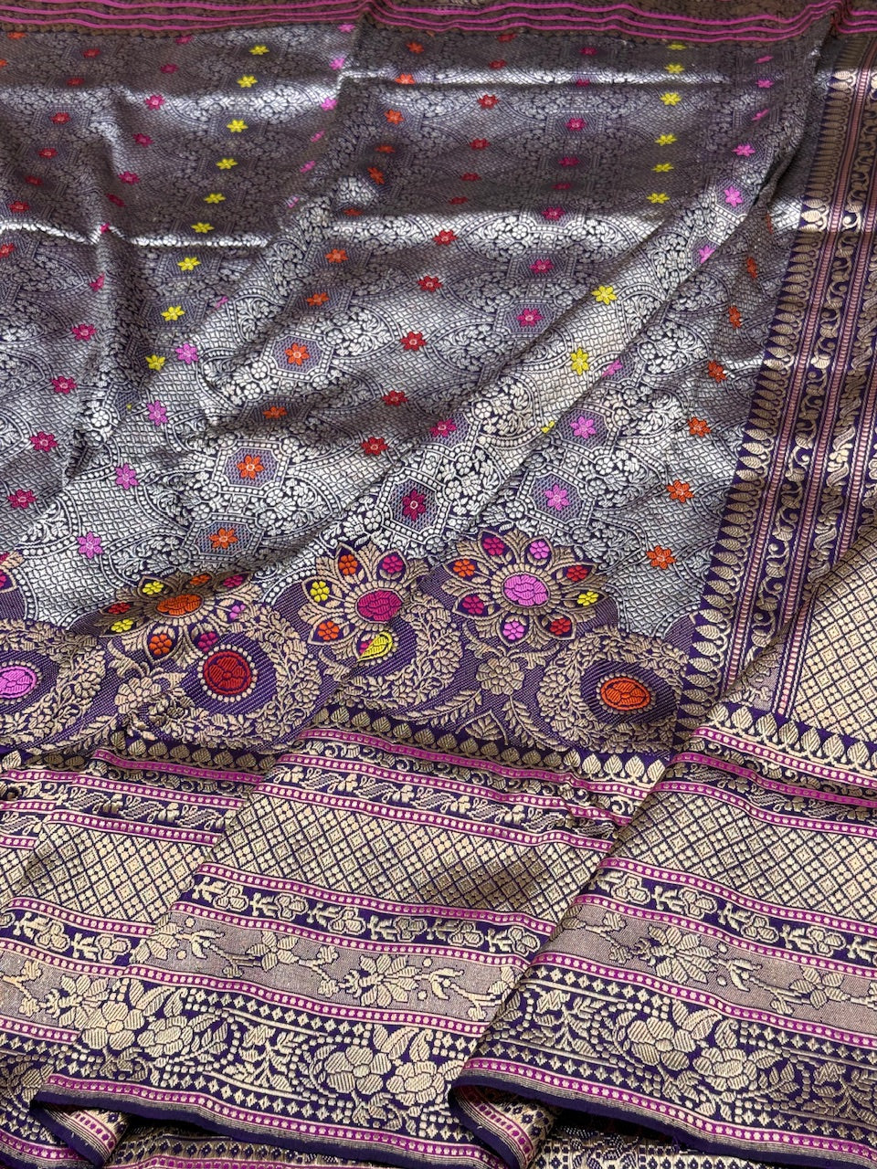 Handwoven Banarasi Pure Silk Saree