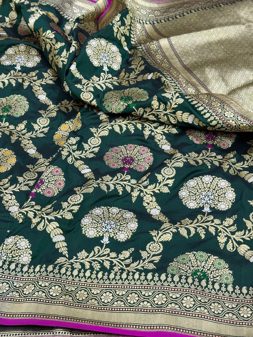 Handwoven Banarasi Pure Silk Saree