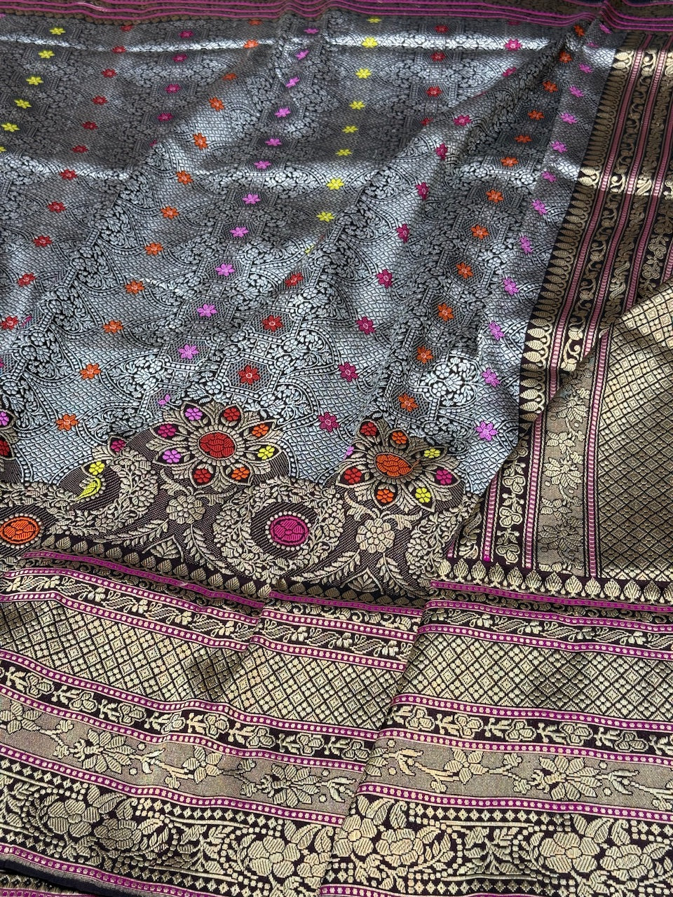 Handwoven Banarasi Pure Silk Saree