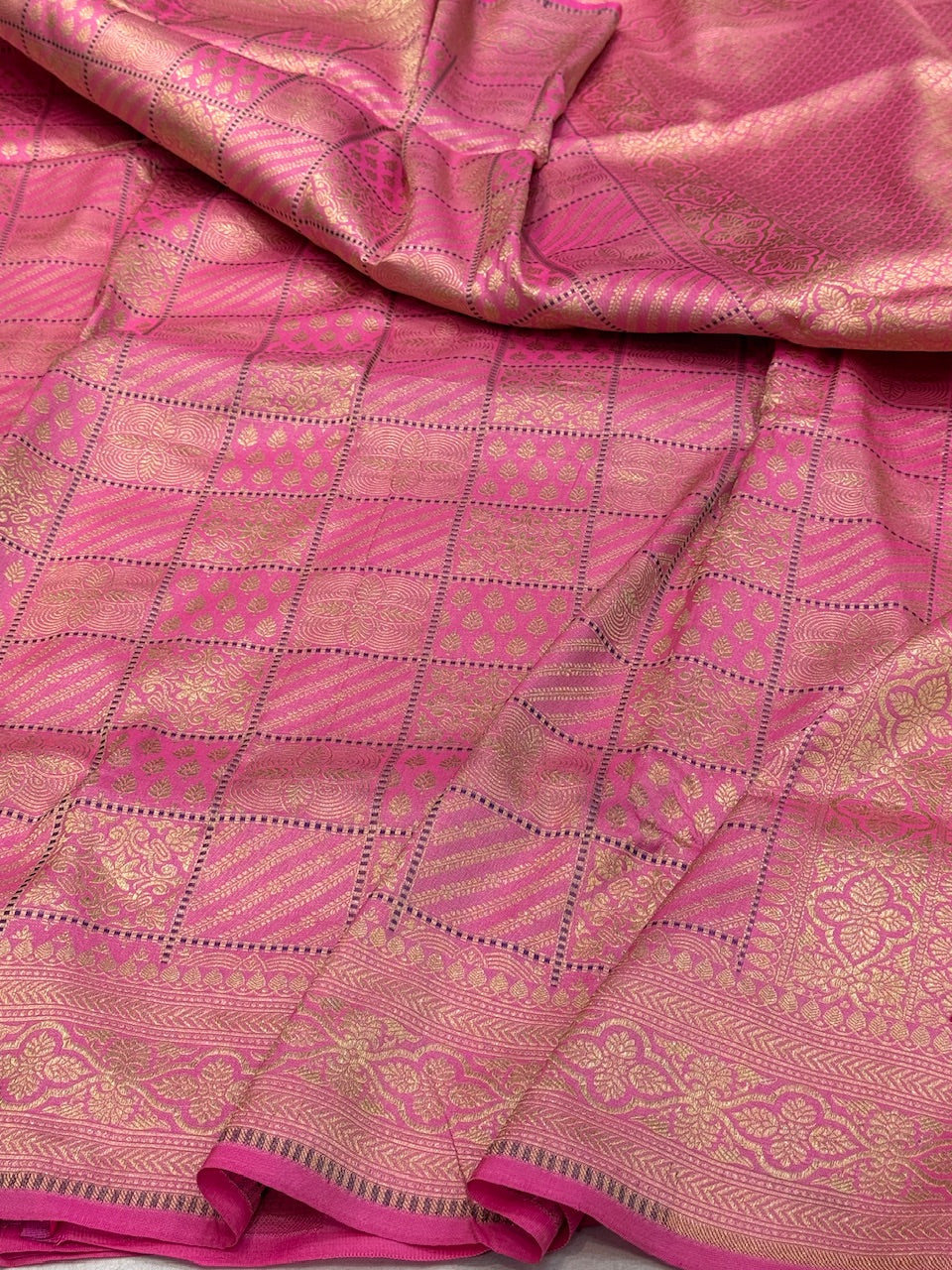 Banarasi Minakari Pure Silk Brocade Saree