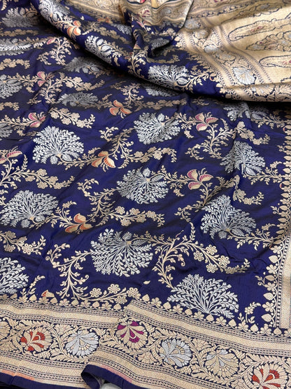 Banarasi Minakari Pure Silk Saree