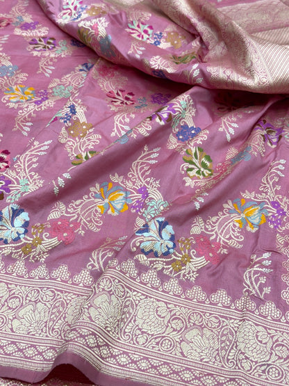 Handwoven Pure Banarasi Silk Saree