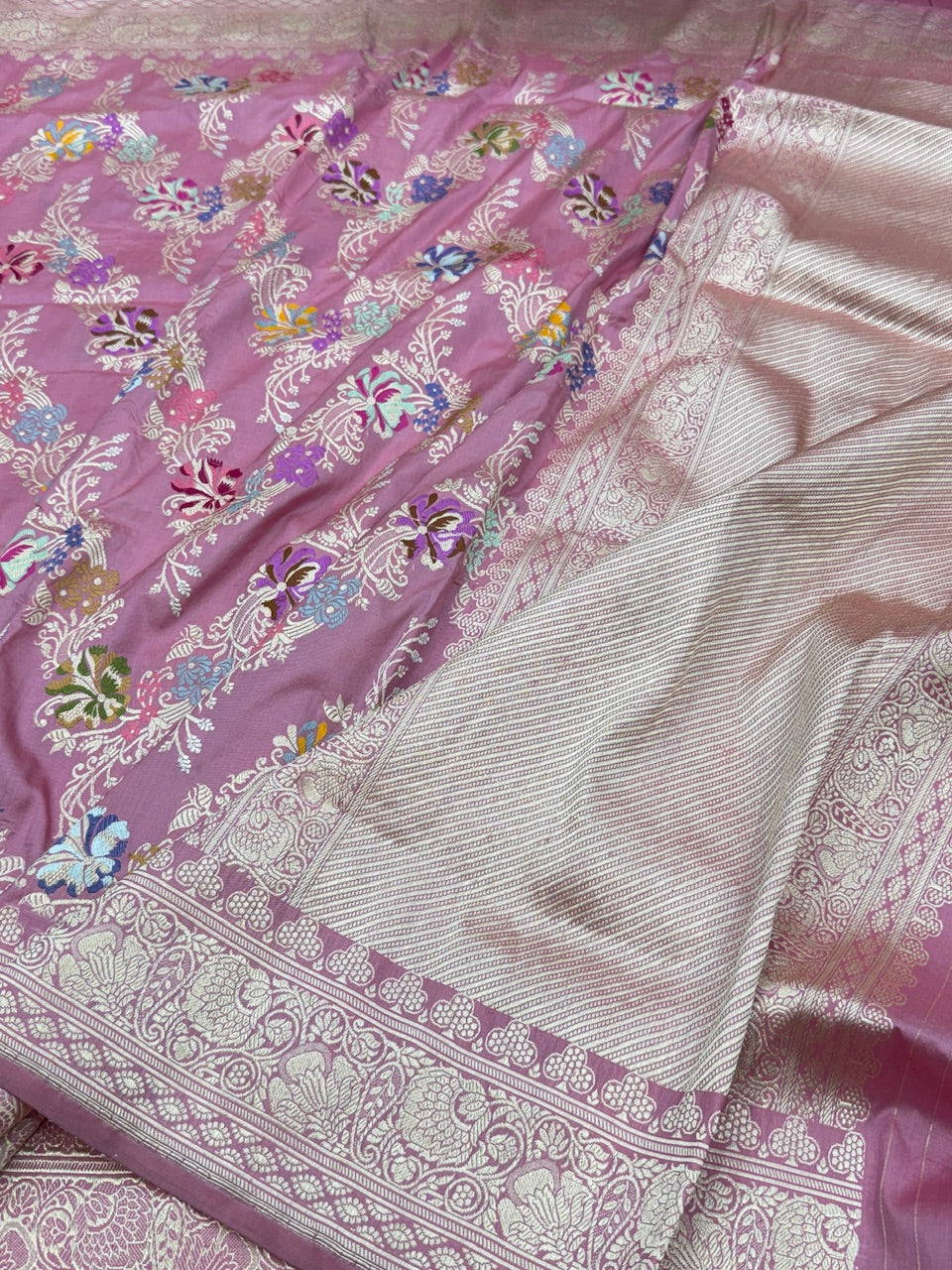 Handwoven Pure Banarasi Silk Saree