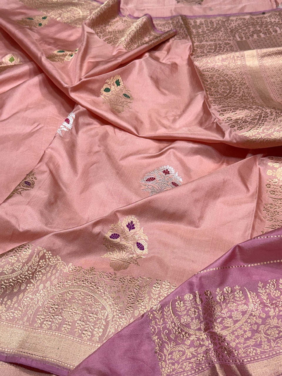 Handwoven Pure Banarasi Silk Saree