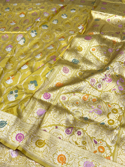 Handwoven Pure Banarasi Silk Saree