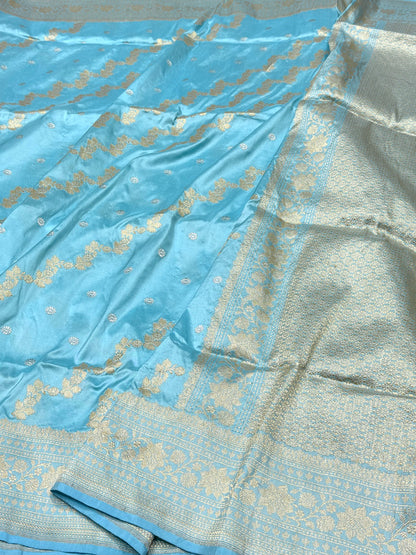 Handwoven Pure Banarasi Silk Saree