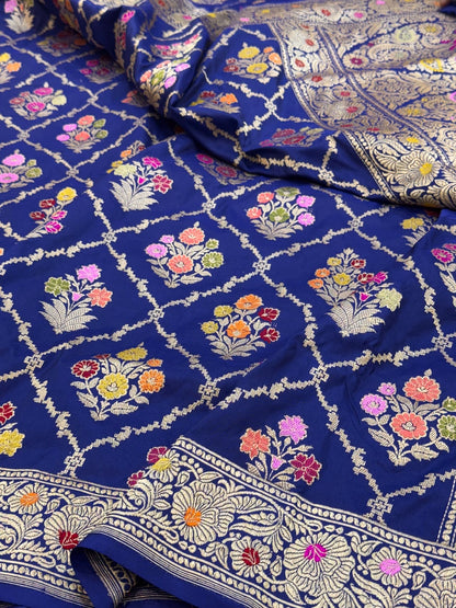 Handwoven Pure Banarasi Silk Saree