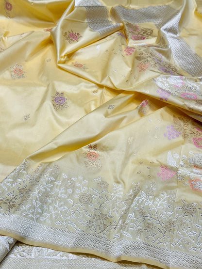 Handwoven Pure Banarasi Silk Saree