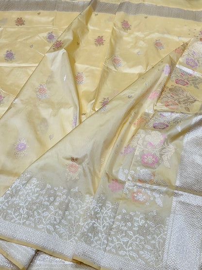 Handwoven Pure Banarasi Silk Saree