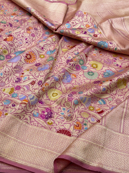 Handwoven Pure Silk Brocade Saree