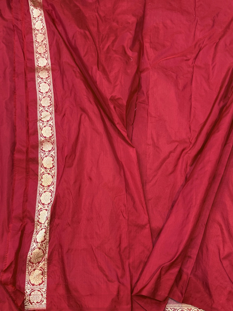 Multicolour Banarasi Pure Silk Saree – Cutwork Weave in 100% Pure Katan Silk