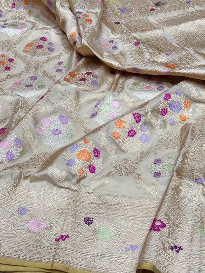 Handwoven Pure Banarasi Silk Saree