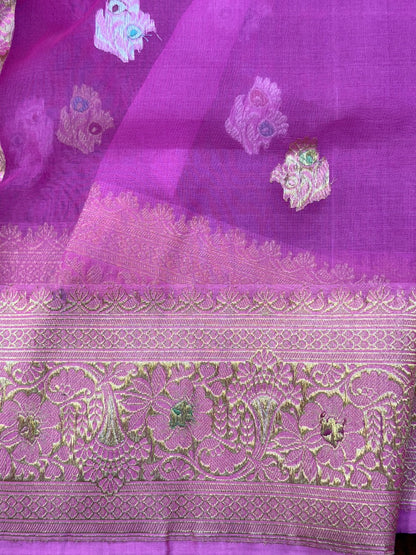 Handwoven Banarasi Pure Organza Saree