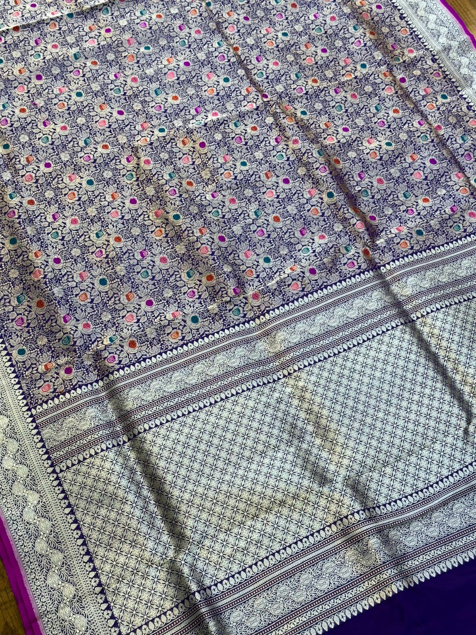 Handwoven Banarasi Pure Silk Brocade Saree