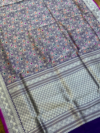 Handwoven Banarasi Pure Silk Brocade Saree