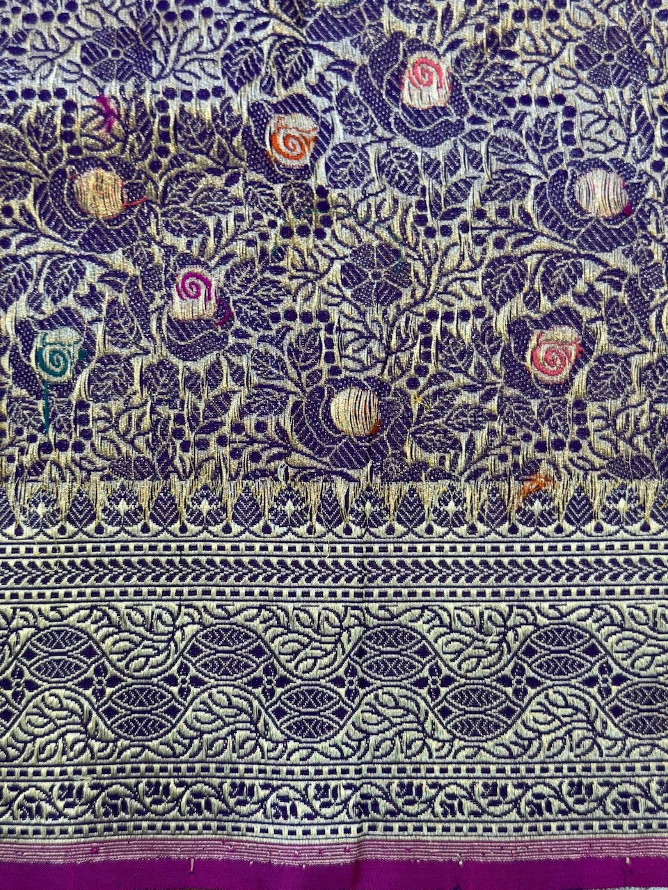 Handwoven Banarasi Pure Silk Brocade Saree