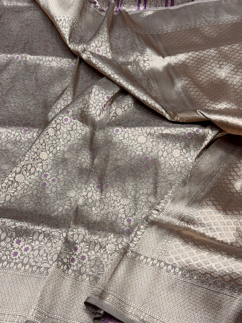 Banarasi Minakari Pure Silk Brocade Saree