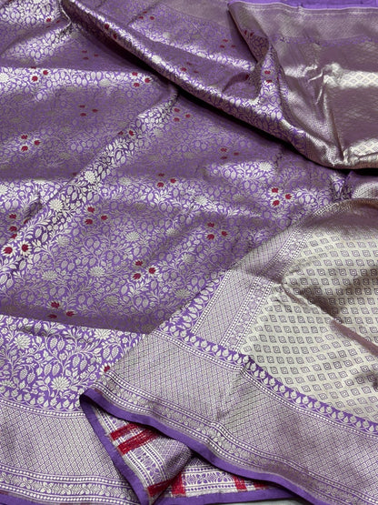 Banarasi Minakari Pure Silk Brocade Saree