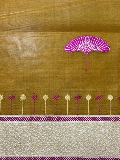 Handwoven Pure Organza Saree