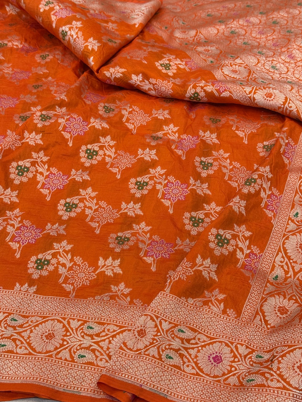 Banarasi Minakari Pure Silk Saree