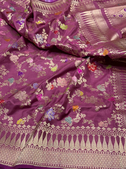 Handwoven Pure Banarasi Silk Saree