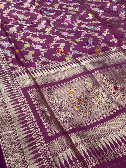 Handwoven Pure Banarasi Silk Saree