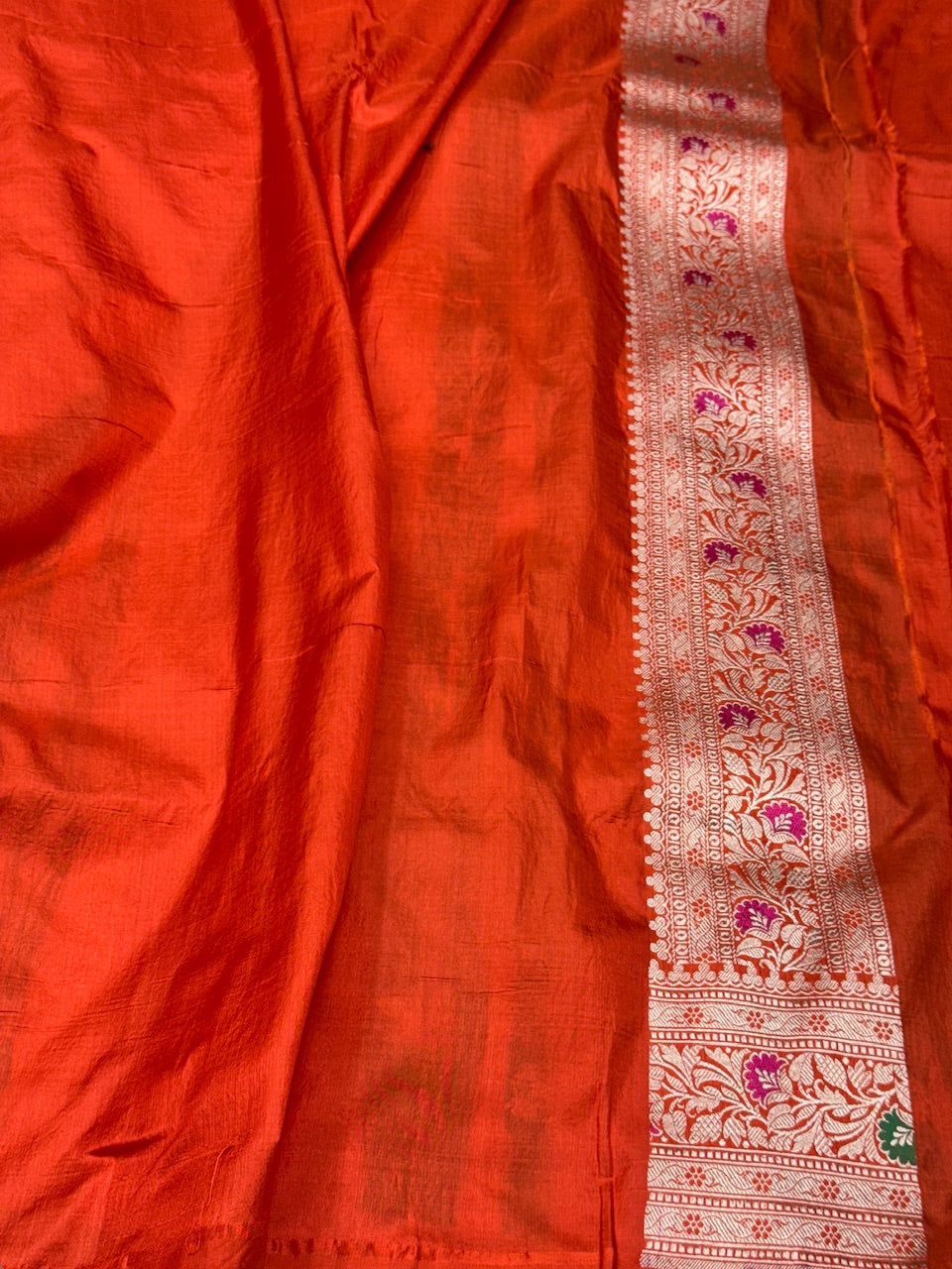 Banarasi Minakari Pure Katan Silk Saree | Pure Silk | Minakari Work | Cutwork Technique | Banarasi Katan Silk Saree