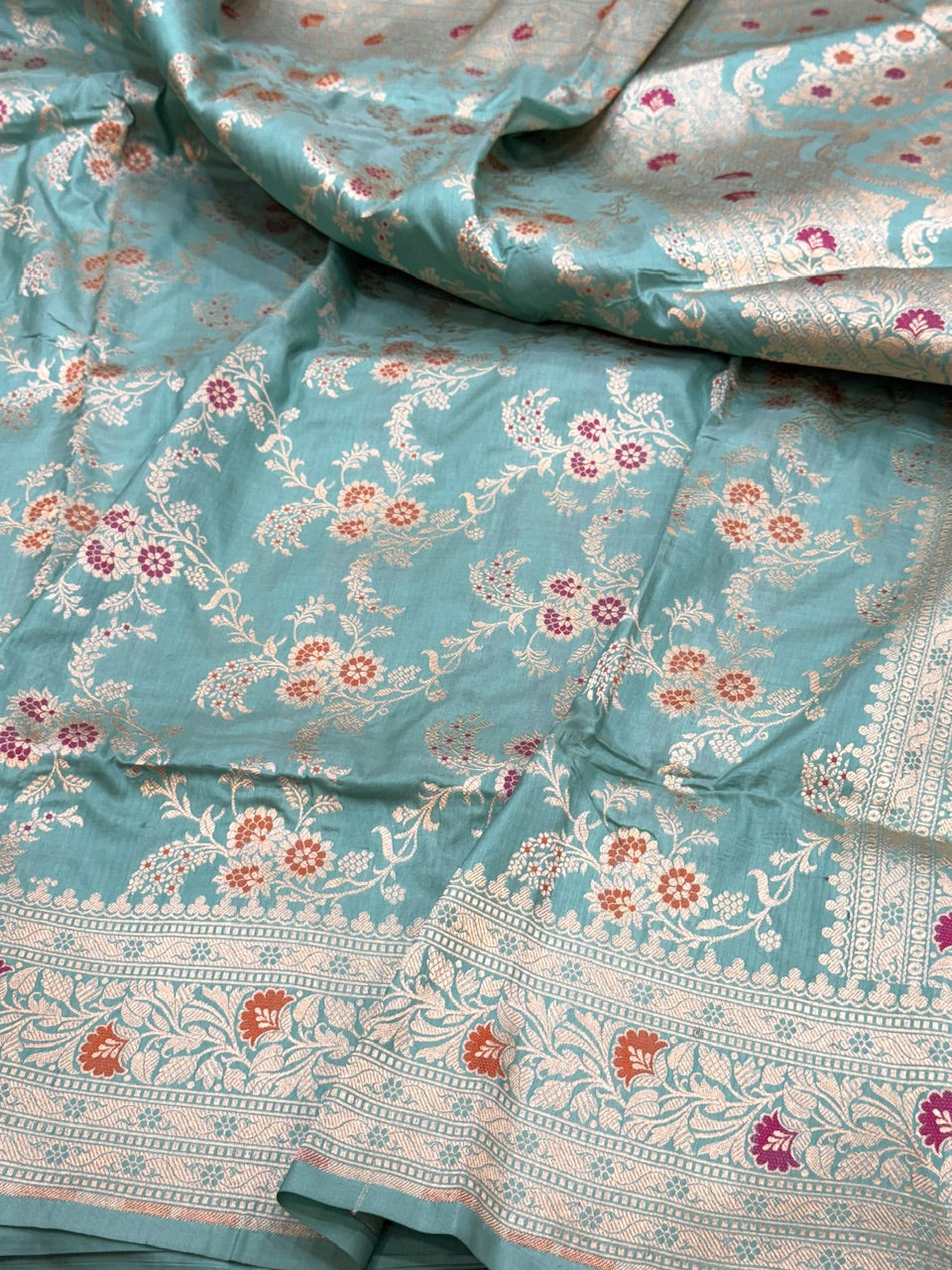 Banarasi Minakari Pure Silk Saree