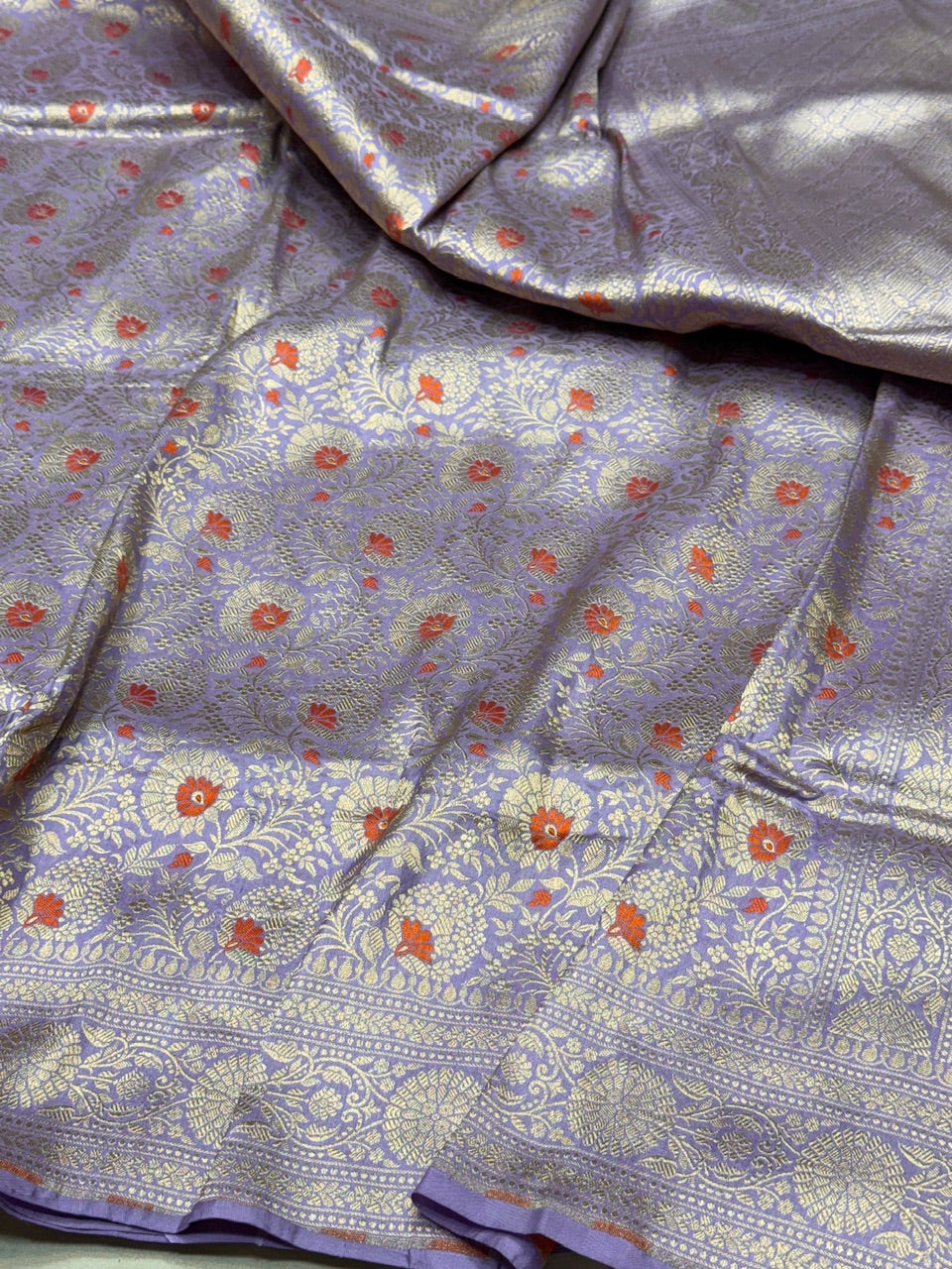 Banarasi Minakari Pure Silk Brocade Saree